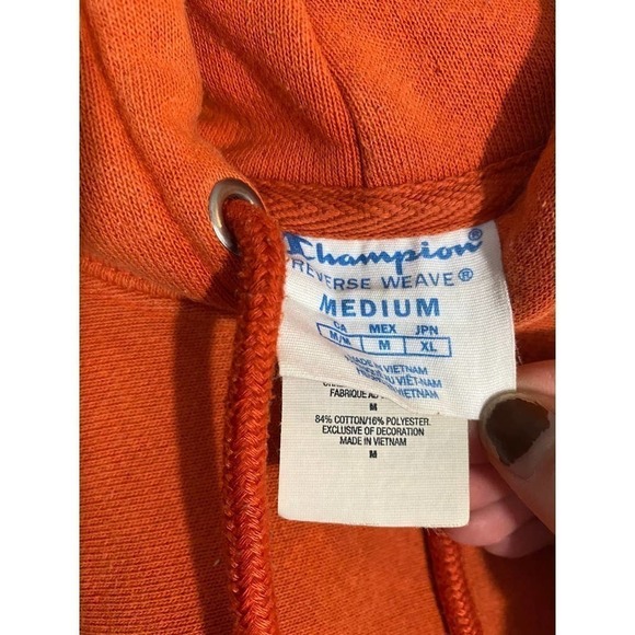 champion Hooded Sweatshirt Size Medium - Picture 5 of 5